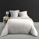 Parure 3 p. 240 x 220 cm percale imp. 78 fils allover eliot
