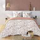Parure 3 p. 240 x 220 cm imprime 57 fils allover maiwen mocha