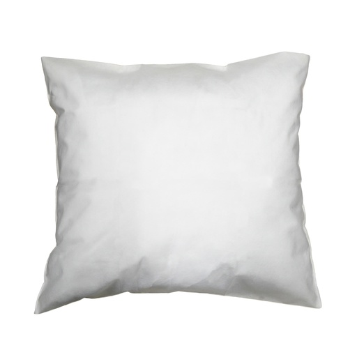 Protege oreiller jetable x4 63 x 63 cm polypropylene jessy blanc
