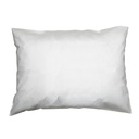 Protege oreiller jetable x4 50 x 70 cm polypropylene jessy blanc