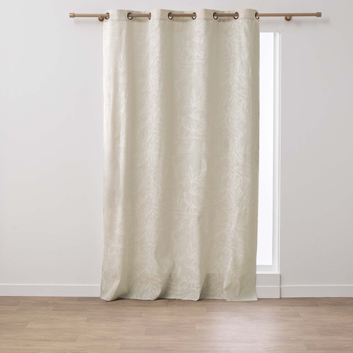 Rideau a oeillets 140 x 240 cm polycoton imprime lorenza