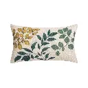 Coussin dehoussable compresse 30 x 50 cm polyester/lin imprime ilona des place