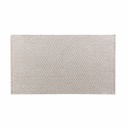 Tapis rectangle 50 x 80 cm coton/polyester tisse flavio