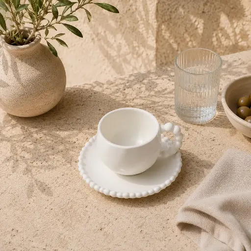 Tasse en céramique 12.5*8.8*7 cm - 2606