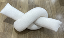 Coussin "Knot" - blanc cassé