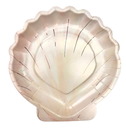 Assiettes forme coquillage x10