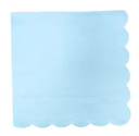 Lot de 20 serviettes uni 