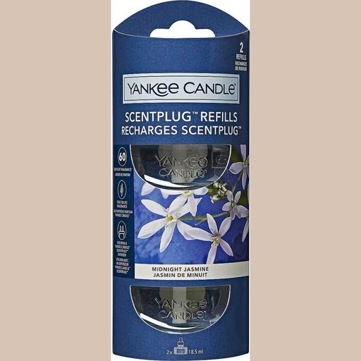 Bougie yankee recharge de parfum mightnight jasmine
