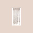 Rideau fil macrame ete 90x200