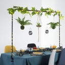 Barre deco table ext max 200cm