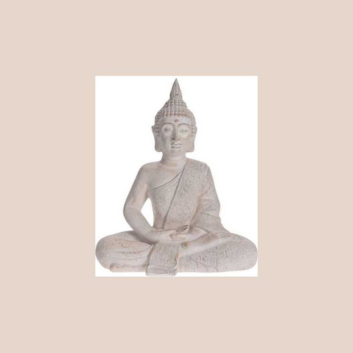 Bouddha assis, mgo - 41x23.5x4