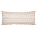 Coussin cot sabl cuivr 25x58