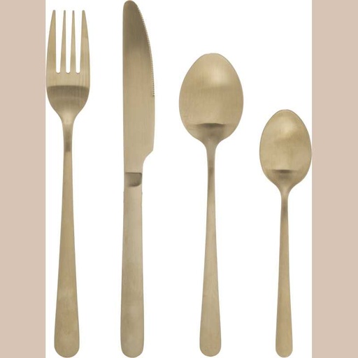 Menagere inox 24p green h