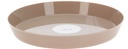 Assiette marron