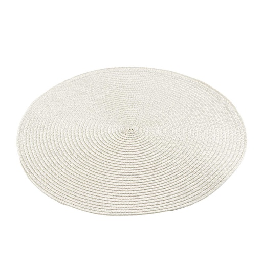 Set de table (0) 35 cm polypropylene zebulon ivoire