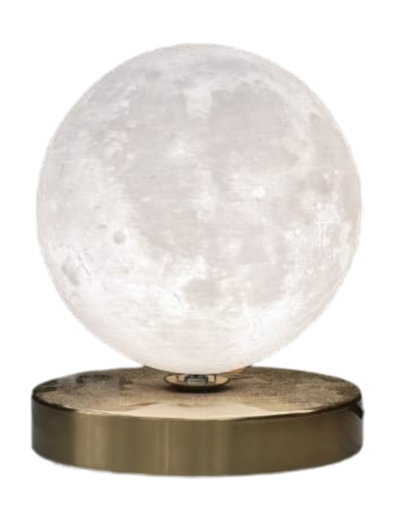 Lampe boule support dore gm
