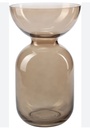 Vase alvos 15x25cm -marron