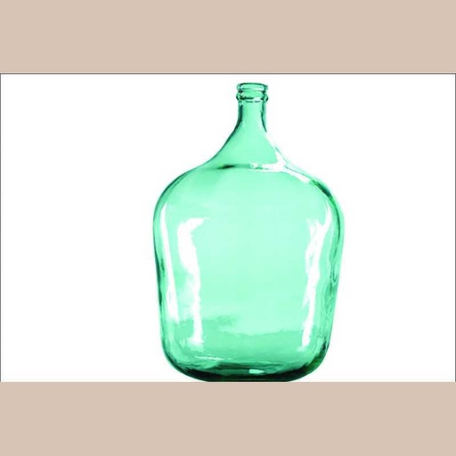 Dame-jeanne deco 34l 40x56cm azur