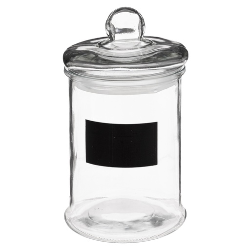 Bocal verre avec ardoise 1,2l