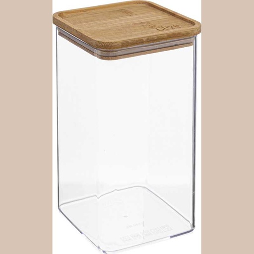Boite carre bambou 1,5l eske