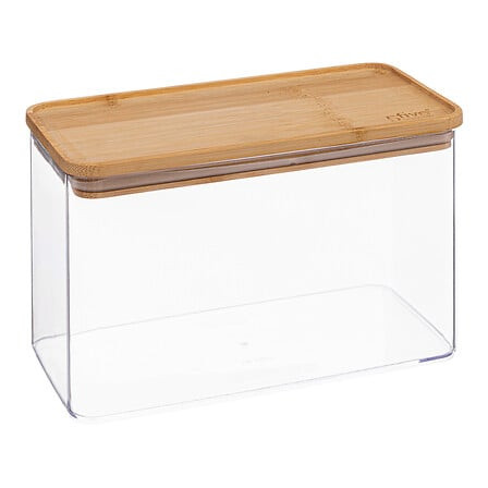 Boite rectangle bambou 2l eske