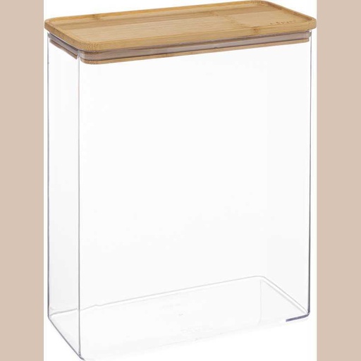 Boite rectangle bambou 4,3l eske