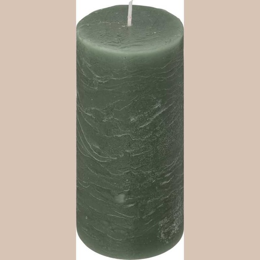 Bougie  rond olia  6.8x14cm