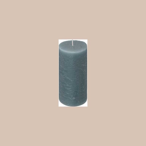 Bougie  rond olia orage 6.8x14cm