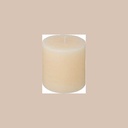 Bougie ronde olia ivoire 10x10