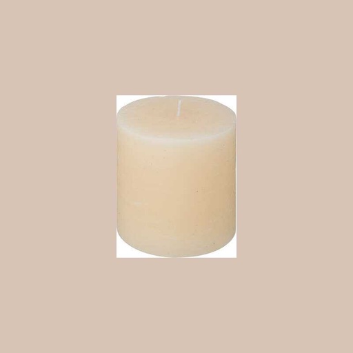 Bougie ronde olia ivoire 10x10