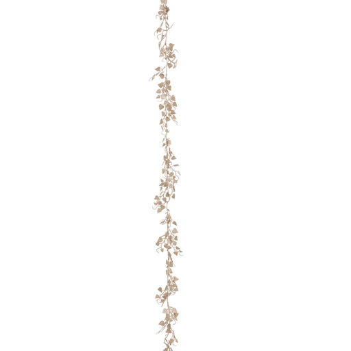 Guirlande plast feuilles xs or 180cm